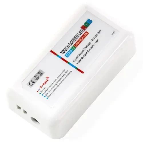 Контроллер для светодиодных лент RGB OEM 18А-2.4G-сенсорный белый 689 фото