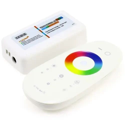 Контроллер для светодиодных лент RGB OEM 18А-2.4G-сенсорный белый 689 фото