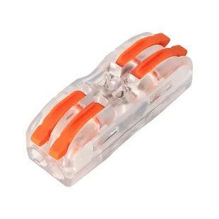 Клема швидкого монтажу WT-F422 2 входи 2 виходу 32А 400В 0.08-4mm2 21037 фото
