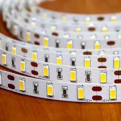 LED стрічка 5630-60 12В 15Вт 10мм 3000K, Світлодіодна стрічка B-LED Standart з теплим білим світлом, негерметична, 1м 779 фото