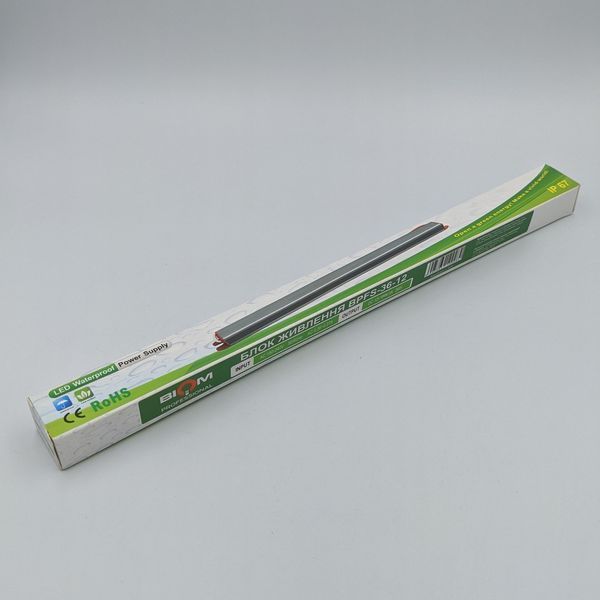 Узкий блок питания IP67 BIOM Professional DC12 36W BPFS-36 3А BPFS-36 фото