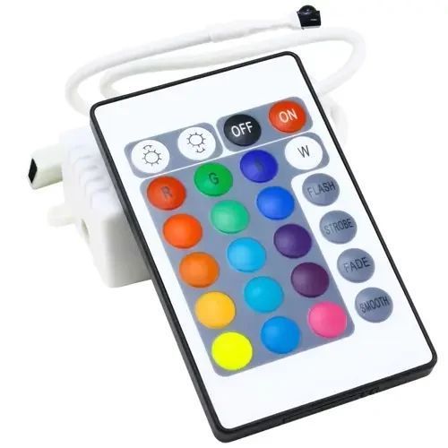 Контролер для світлодіодних стрічок RGB OEM 6А-IR-24 кнопки 163 фото