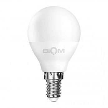 Светодиодная лампа BIOM BT-566 G45 6W E14 4500К матовая 1420 фото
