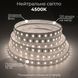 LED стрічка 2835-120 12В 14Вт 4500K, Світлодіодна стрічка Standart V3 з нейтральним білим світлом, негерметична, 1 м 14482 фото 2
