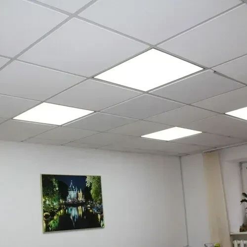 Світлодіодна панель 50Вт 59х59см 6500K BIOM ARM-600-50-6 Квадратний LED світильник для стель армстронг з холодним світлом ARM-3-600-50 фото