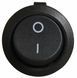 Кнопка круглая черная Biom SB-08B 220V/12V 3A/6A SB-08B фото 2