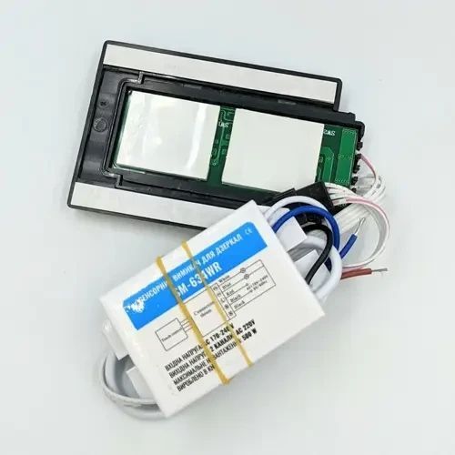 Сенсорний вимикач для дзеркал Biom SM-634WR 2 канали 220 V 500 W IP44 21035 фото