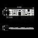 Оптичний датчик BIOM DP-06-IR-10A-S IR ON\OFF DC12V 10A, торцевий датчик відкриття дверей 20334 фото 5